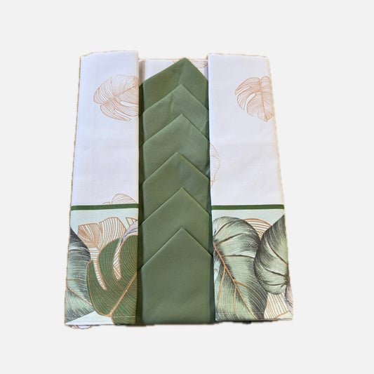 Tovaglia 12 posti con tovaglioli