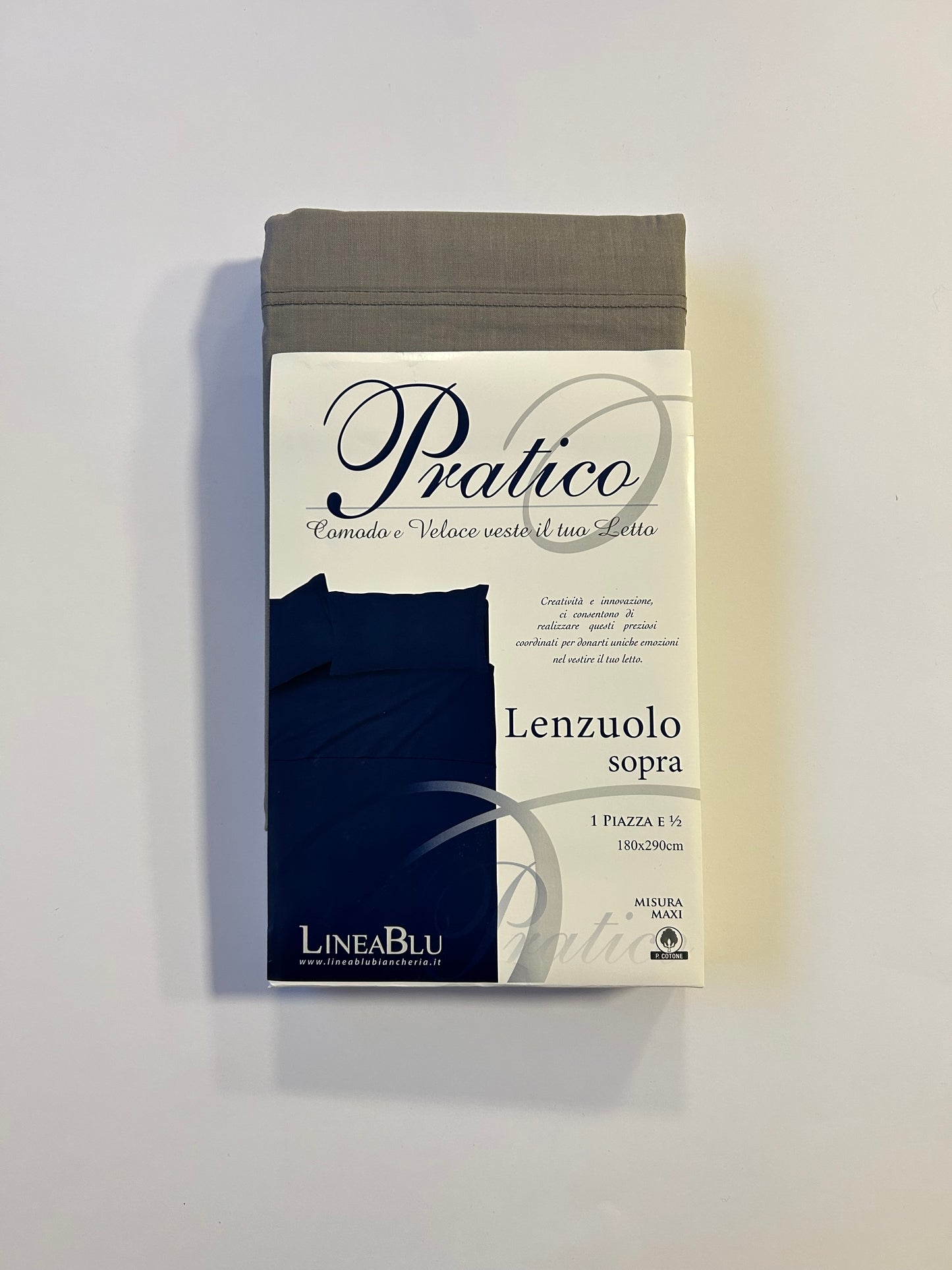 Lenzuolo sopra 1 piazza e mezza