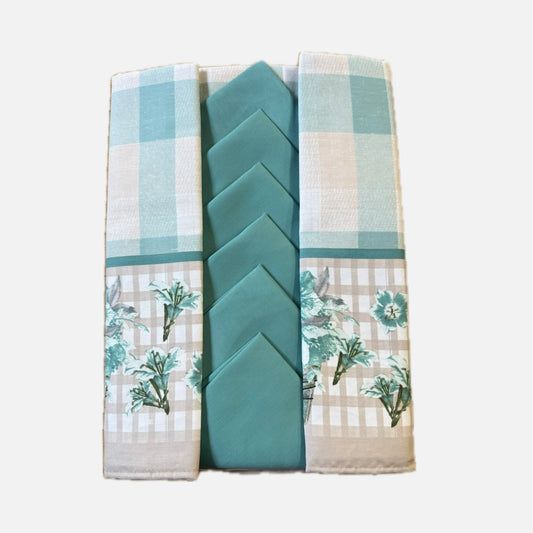 Tovaglia 12 posti con tovaglioli