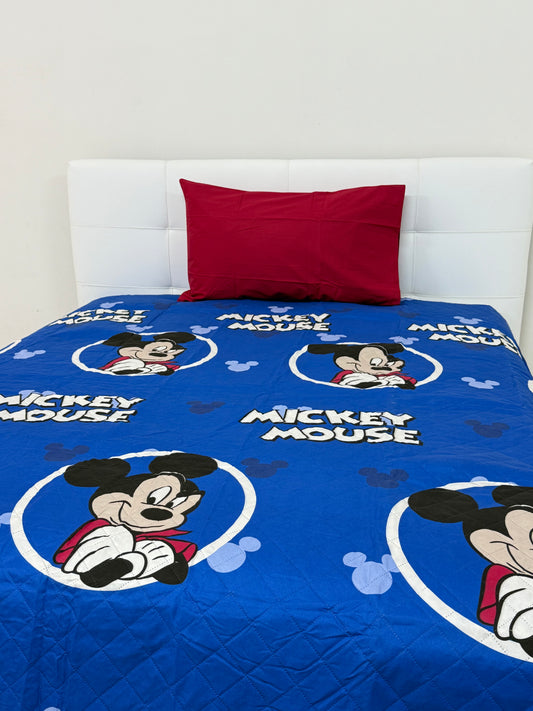Trapuntino 1 piazza e mezza Mickey Mouse
