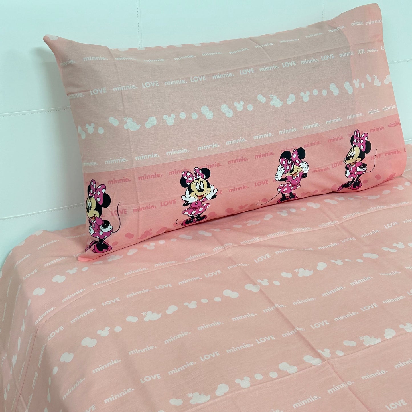 Completo letto singolo Minnie mouse Disney