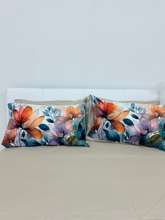 Completo letto Mondo in fiore