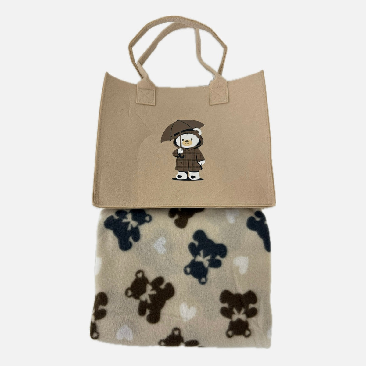 Plaid con borsa