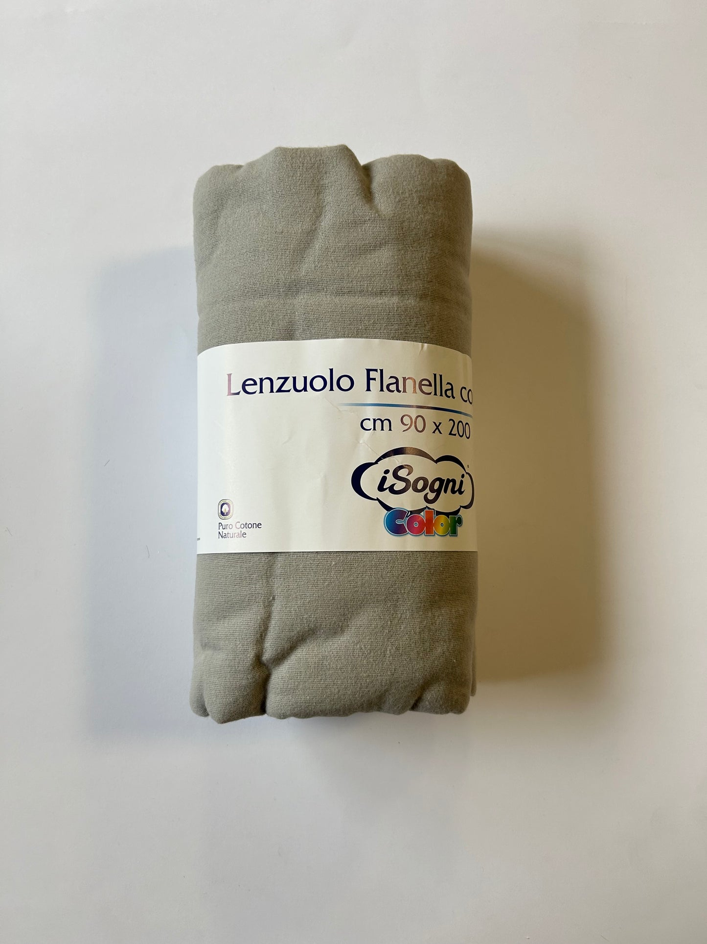 Lenzuolo singolo flanella con angoli