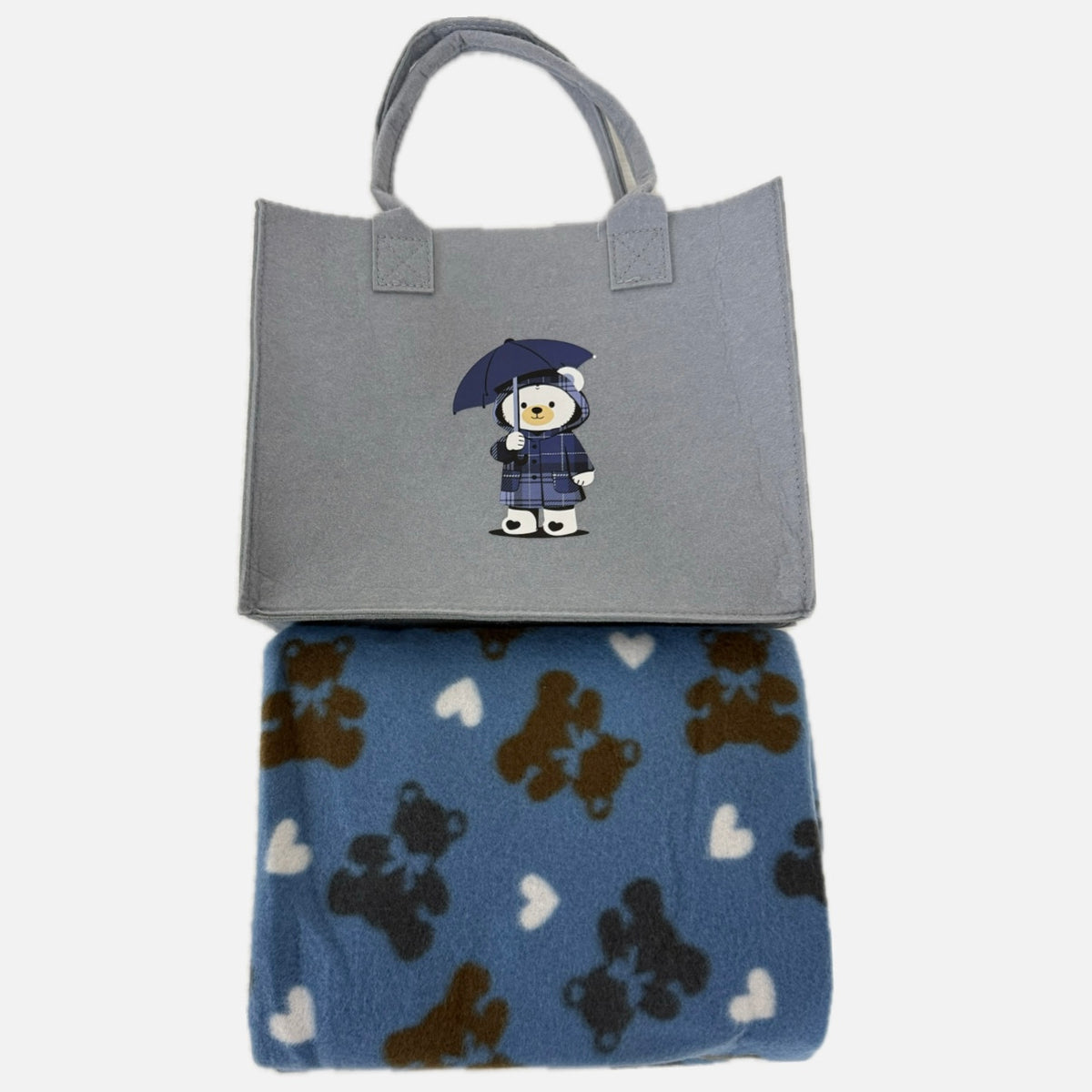 Plaid con borsa