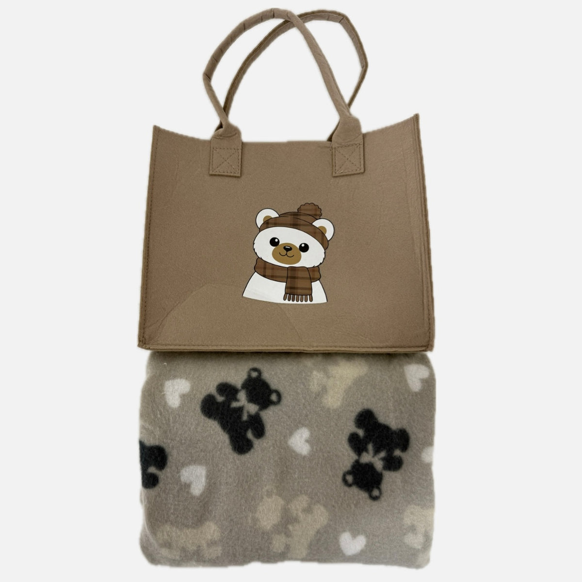 Plaid con borsa