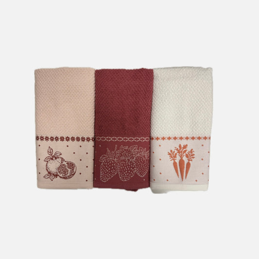 Set 6 pezzi strofinacci