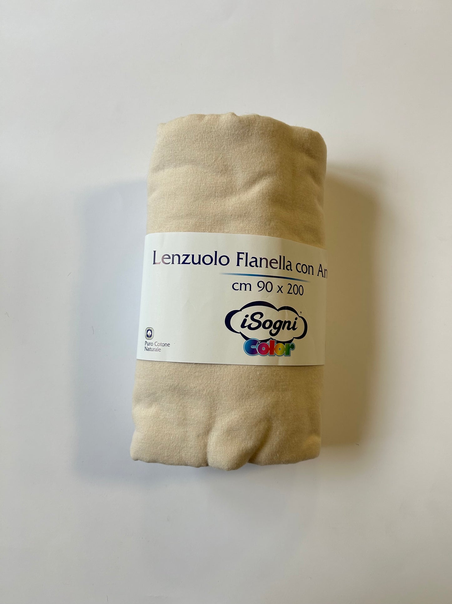 Lenzuolo singolo flanella con angoli