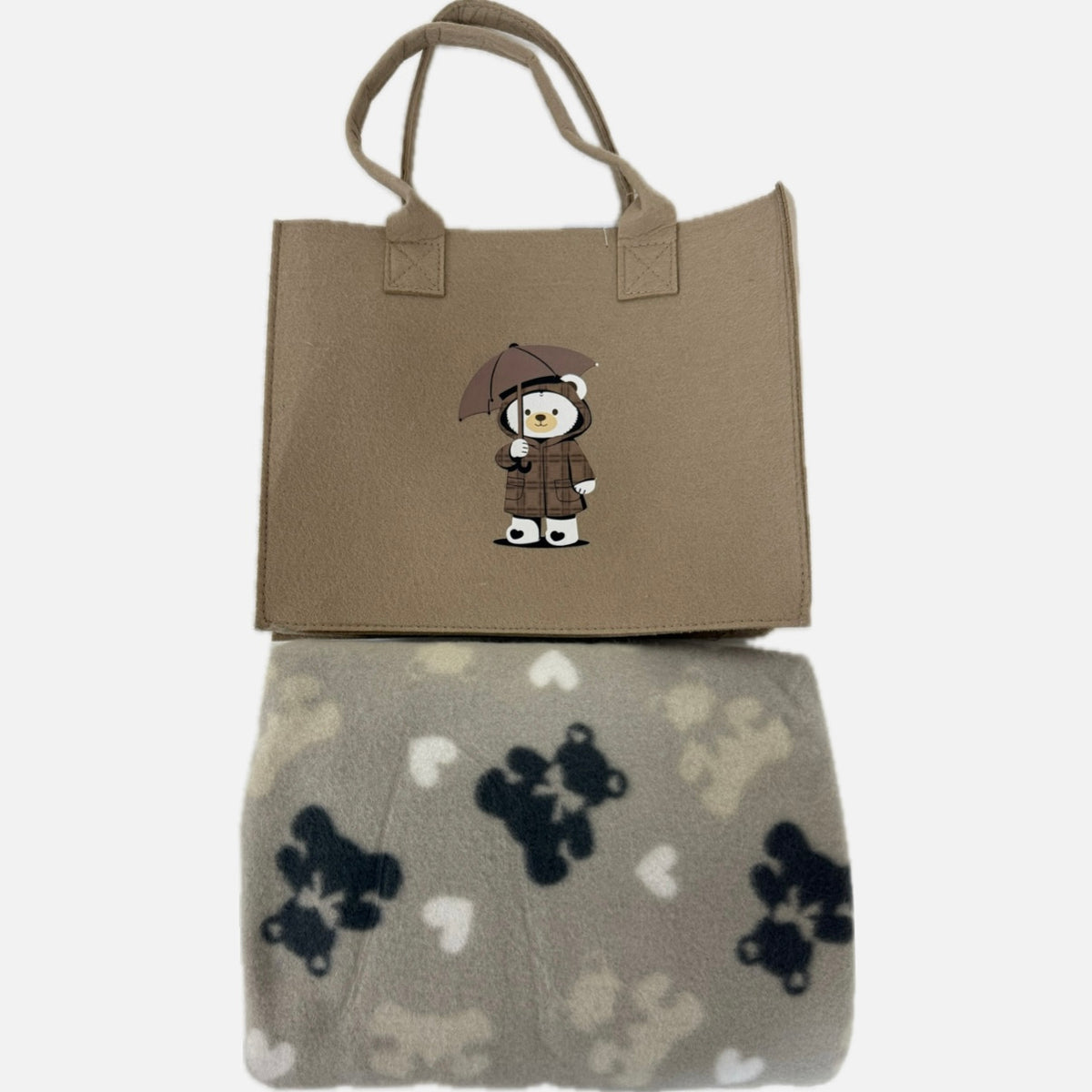 Plaid con borsa
