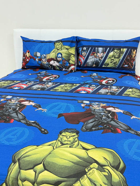 Copriletto singolo Avengers