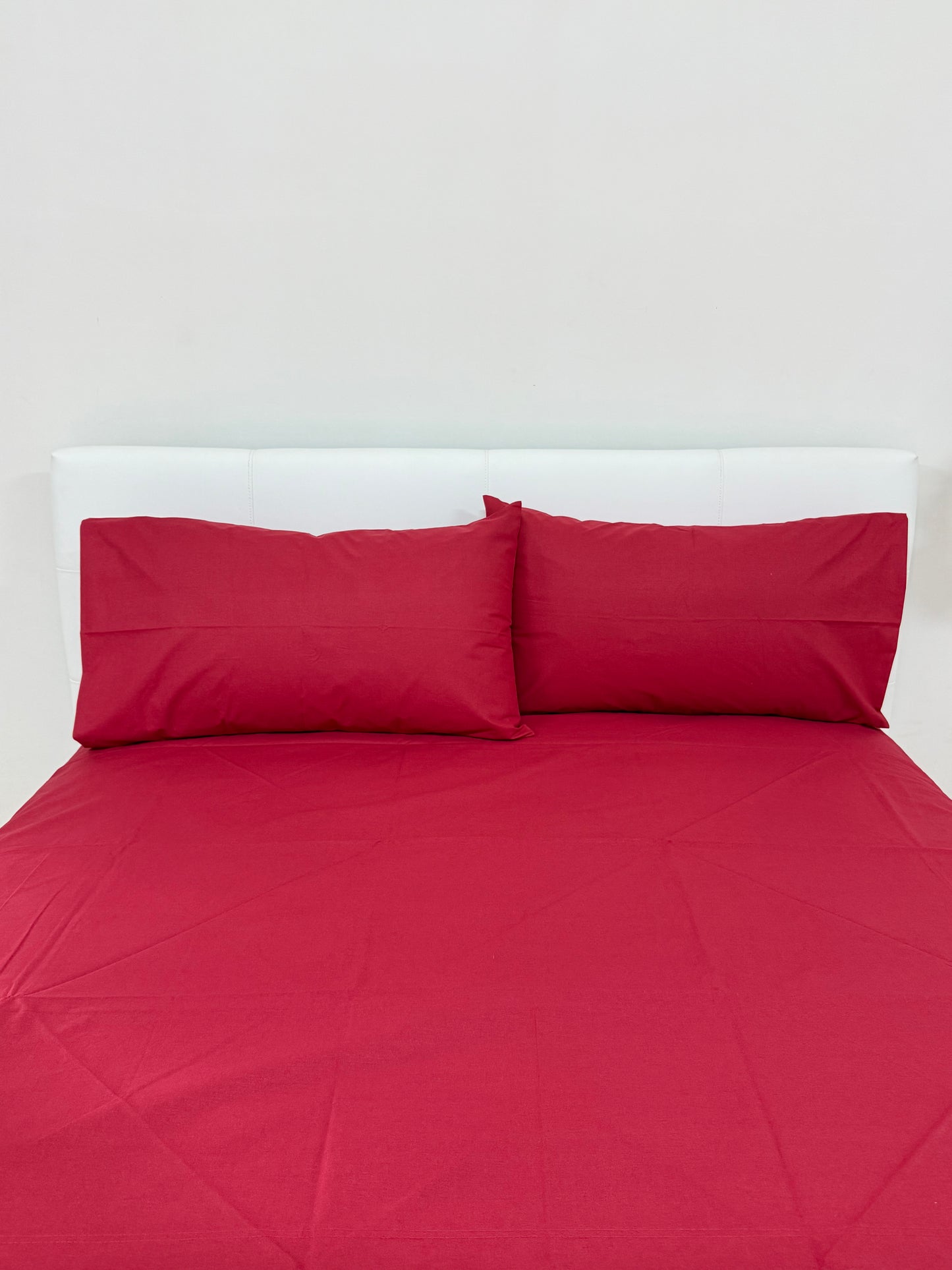 Completo letto matrimoniale tinta unita