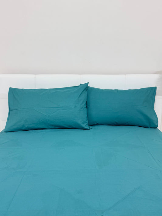 Completo letto matrimoniale tinta unita