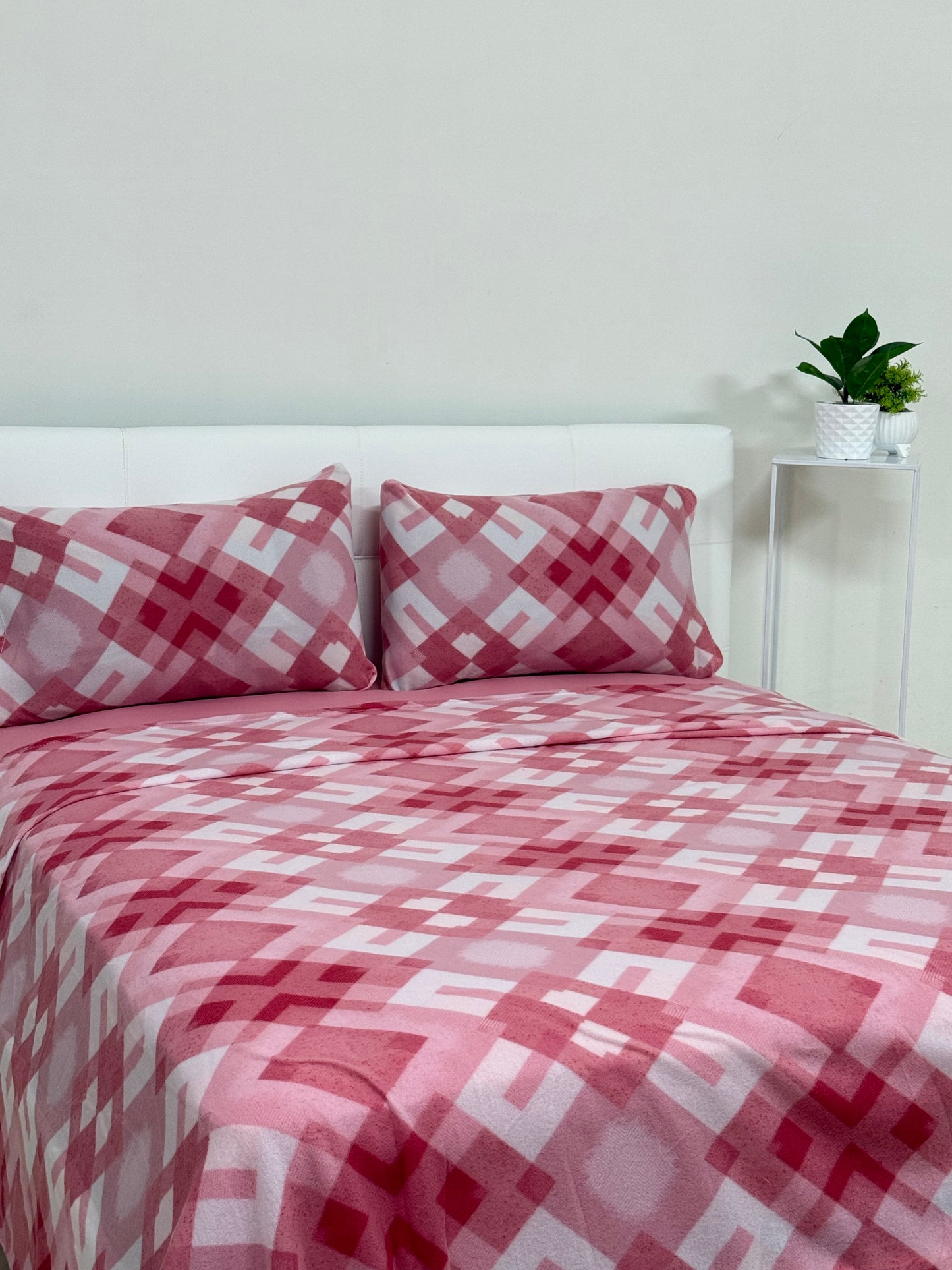 Completo letto in pile matrimoniale