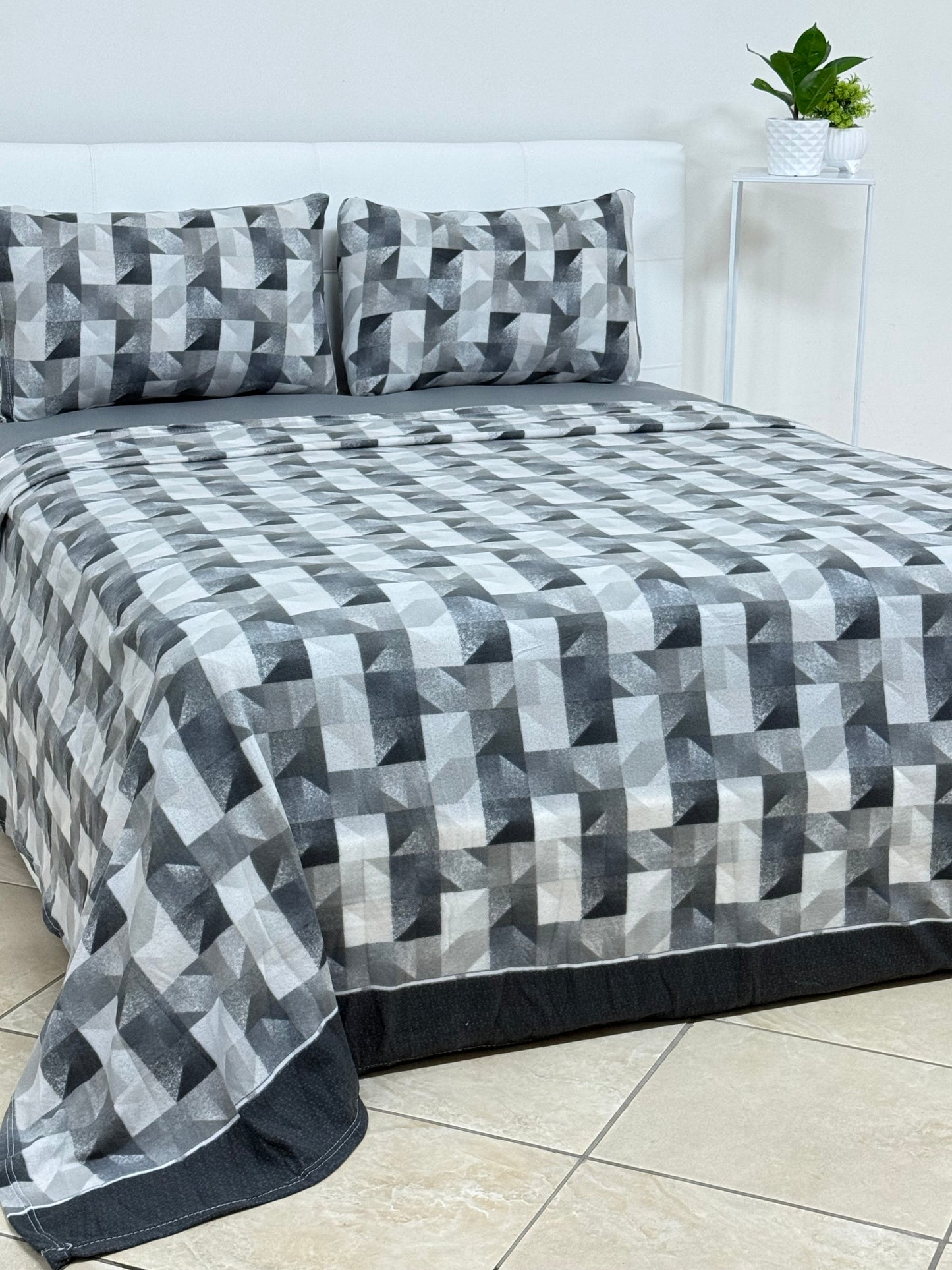 Completo letto in pile matrimoniale