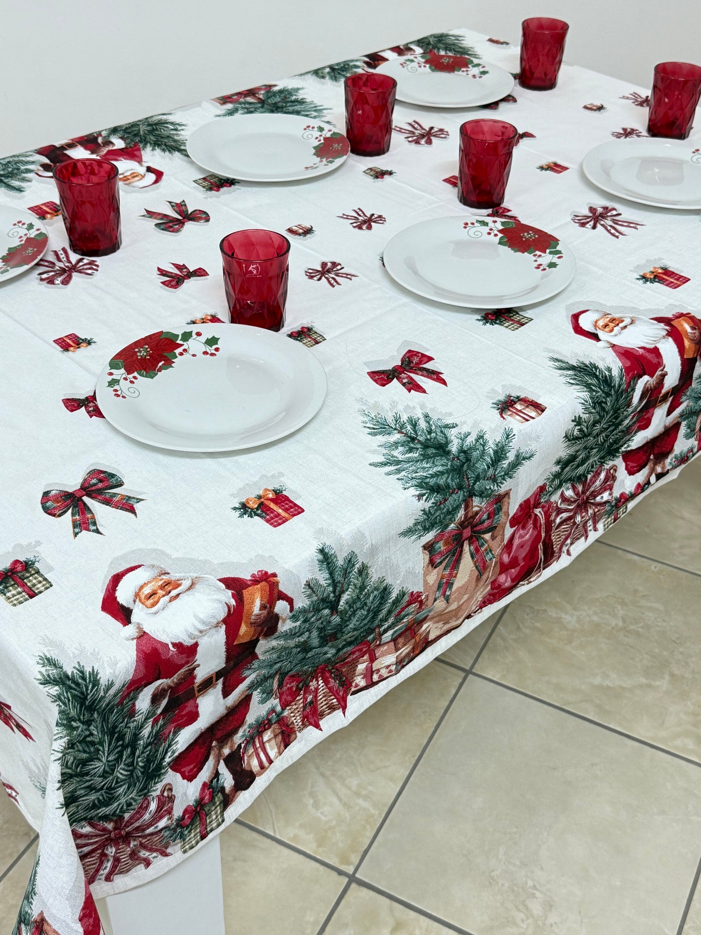 Tovaglia 12 posti Claus