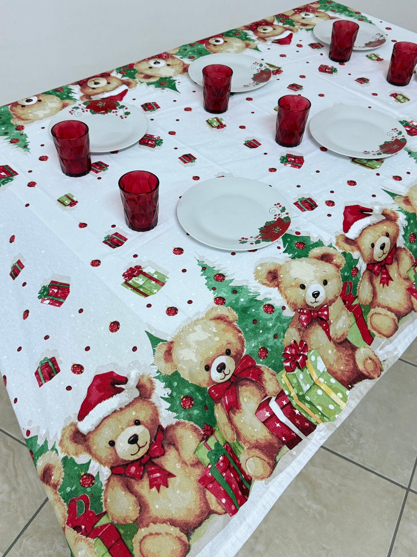 Tovaglia 12 posti teddy