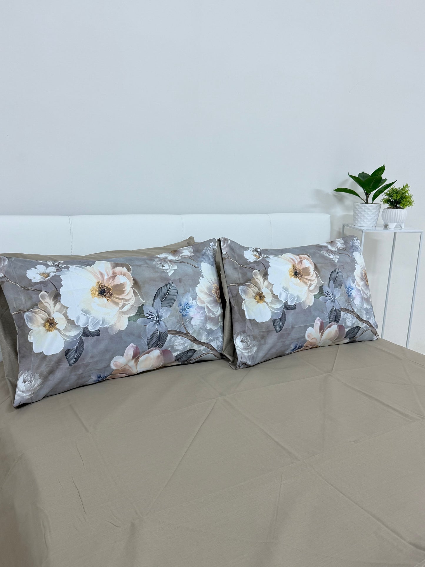 Lenzuola in flanella con 4 federe